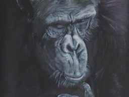 Singe-pensif